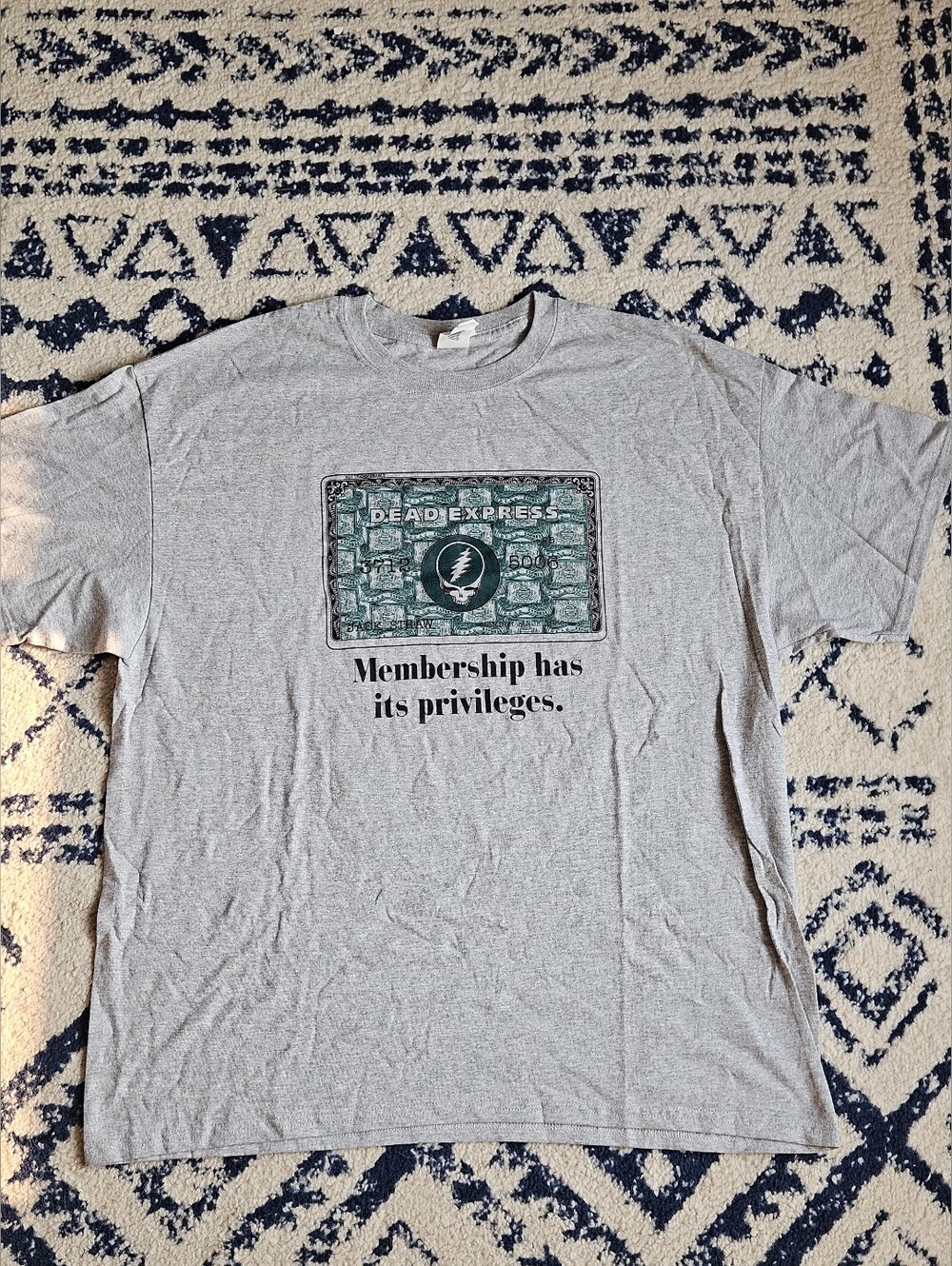 Grateful Dead "Membership" Tee, Gray